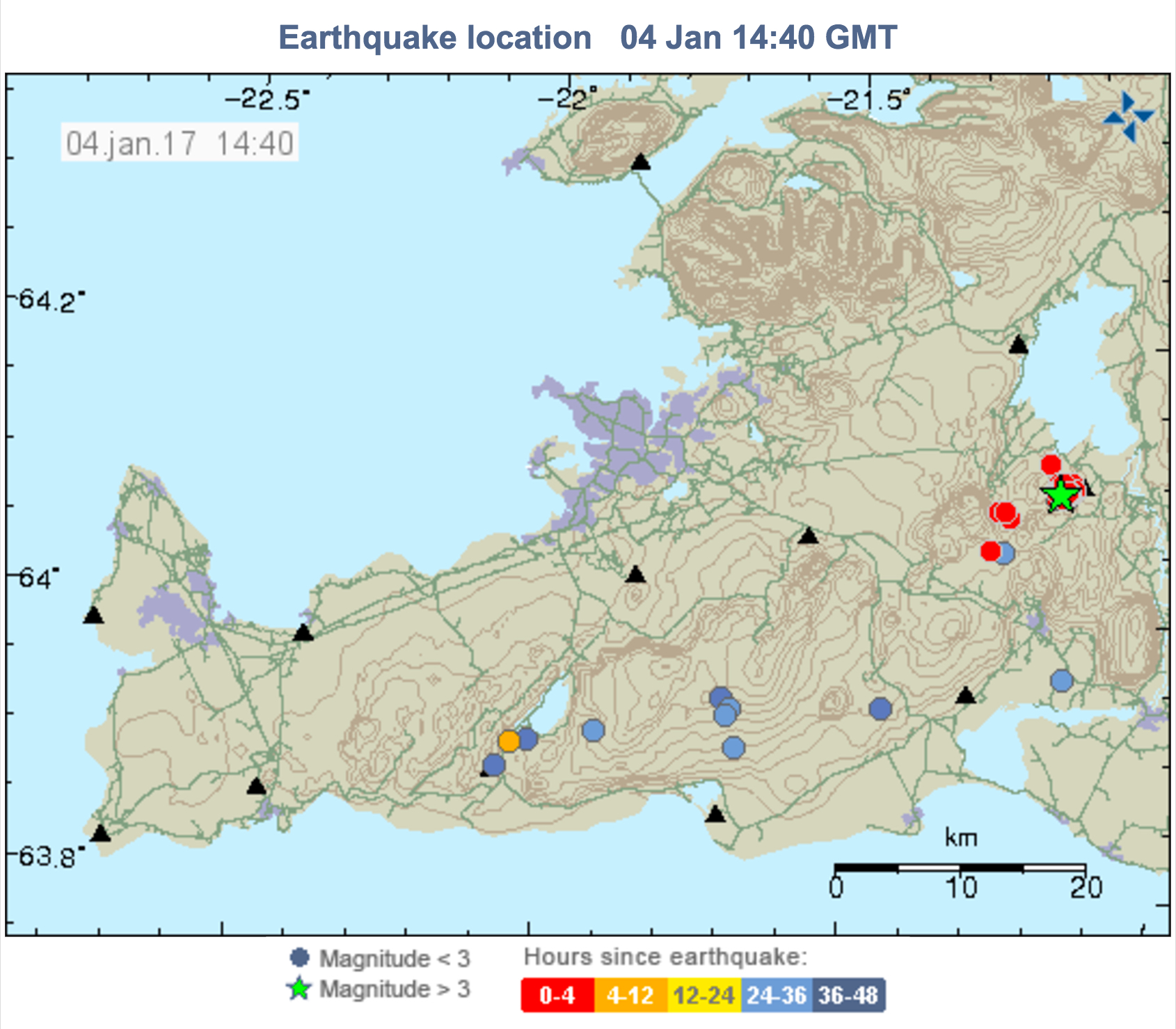 Reykjavik feels an earthquake of 3.8 magnitude today | IceNews - Daily News