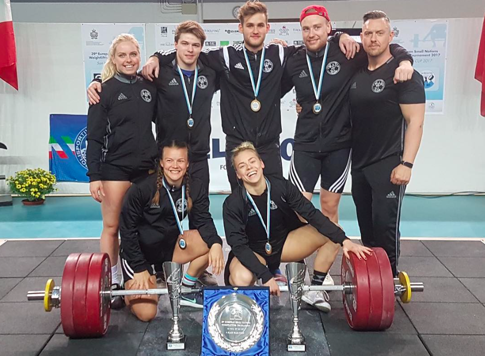 Iceland’s National Weightlifting team comes in first in San Marino ...