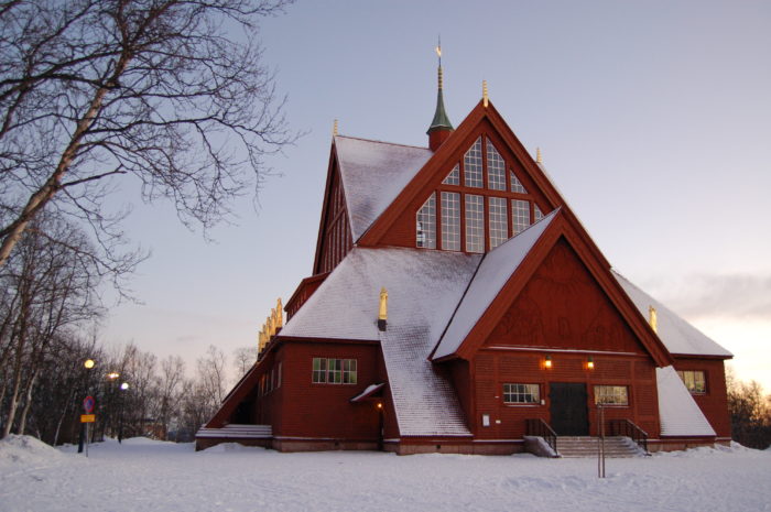 Iconic Kiruna Church gets relocated in Sweden